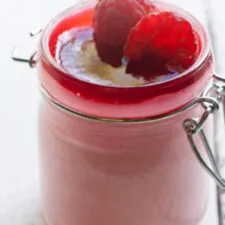Raspberry Mousse Pots