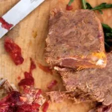 Smoked Ham Hock Terrine with Beetroot & Apple Chutney