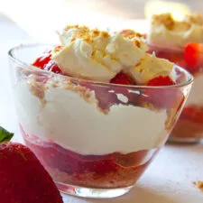Strawberry and Cream Pots