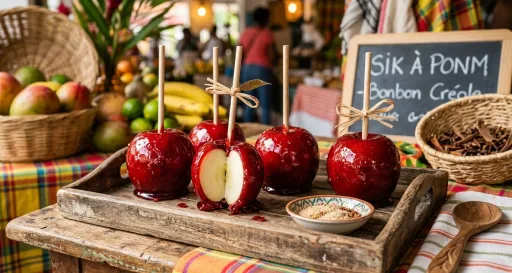 Sik à ponm, la recette inoubliable du bonbon créole de grand-mère