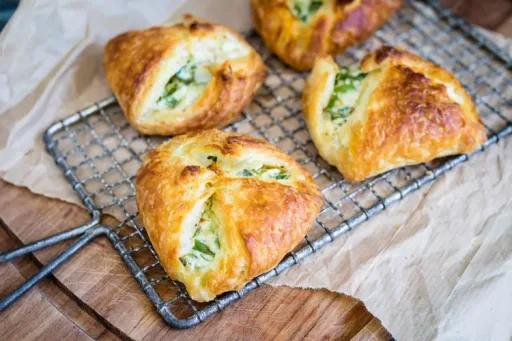 Feuilletés aux épinards et au chèvre