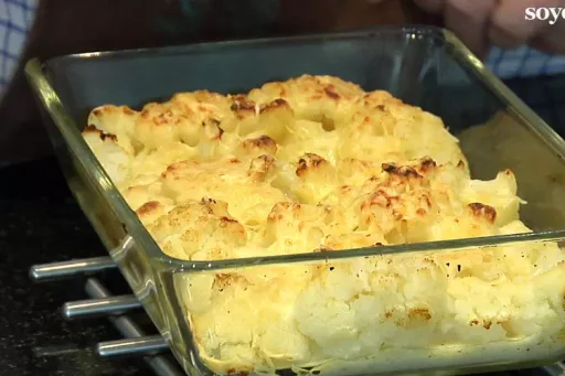 Chou-fleur à la béchamel