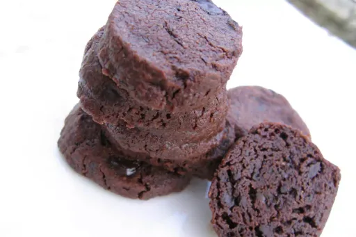 Sablés au chocolat et fleur de sel