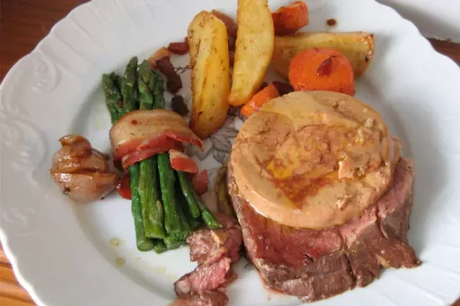 Filete de ternera Rossini