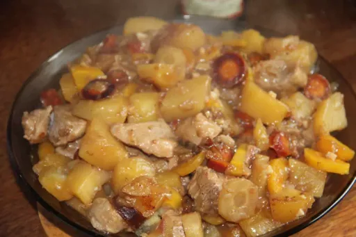 Sauté de porc au cidre