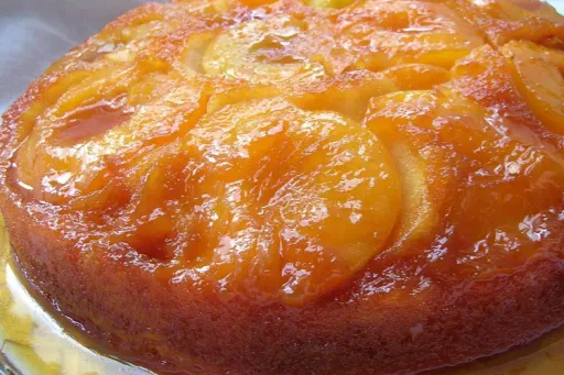 Peach cake