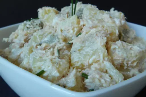 Salade de pommes de terre au thon