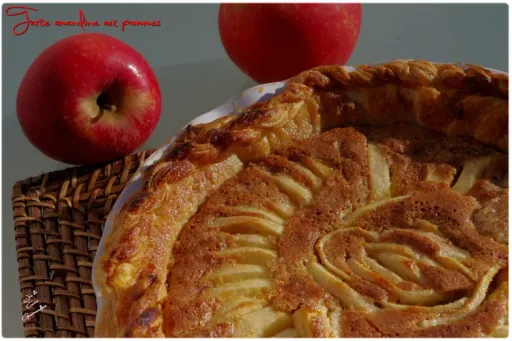 Tarte amandine aux pommes de Cyril Lignac