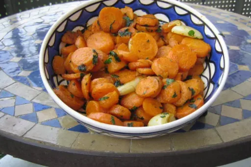Salade de carottes à la marocaine