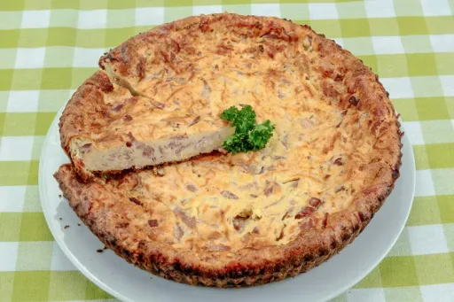 Quiche sin masa fácil