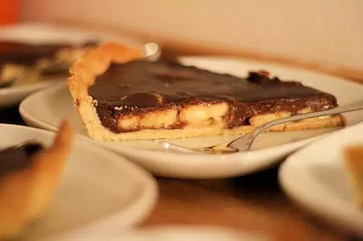 Tarte au chocolat et à la banane