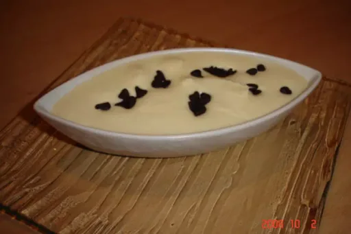 Mousse de chocolate blanco