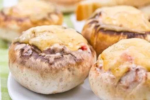 Champiñones rellenos al horno: la mejor receta
