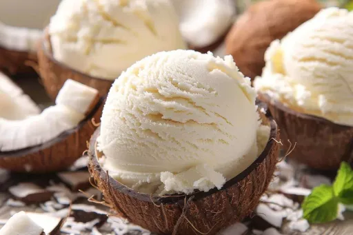 Helado cremoso de coco: la receta fácil