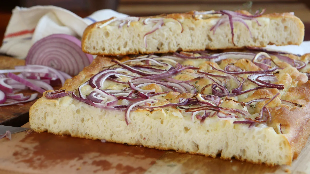 Focaccia Italiana, cómo prepararla en casa