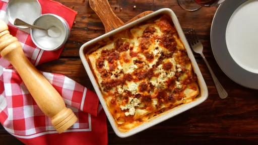 Lasagna con Ricota, Queso y Salsa Bolognesa