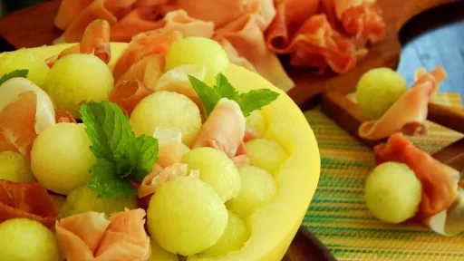 Melón con Jamón, un clásico del verano