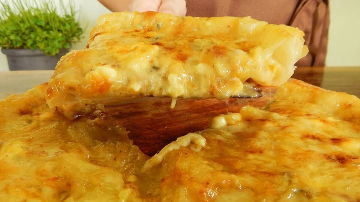 Tarta de Cebolla y Queso Azul