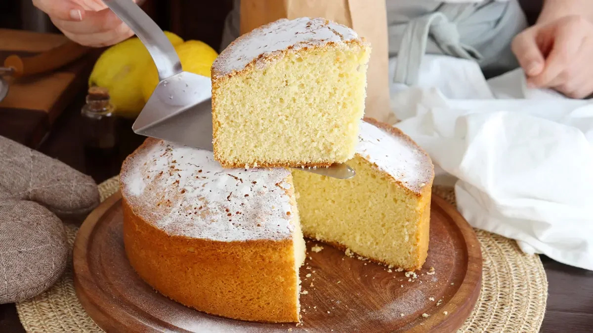Torta 1234, receta fácil de bizcochuelo casero