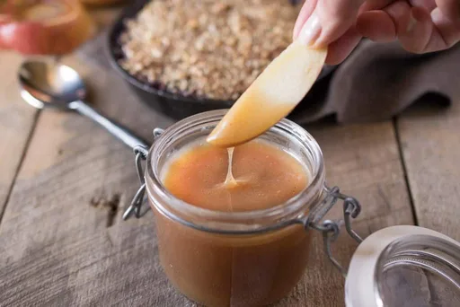 Salsa de caramelo con especias de manzana