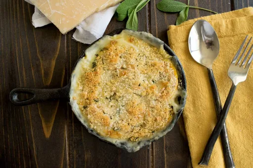 Butternut Squash and Sage Gratin