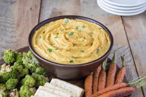 Curry Roasted Butternut Squash and Apple Dip