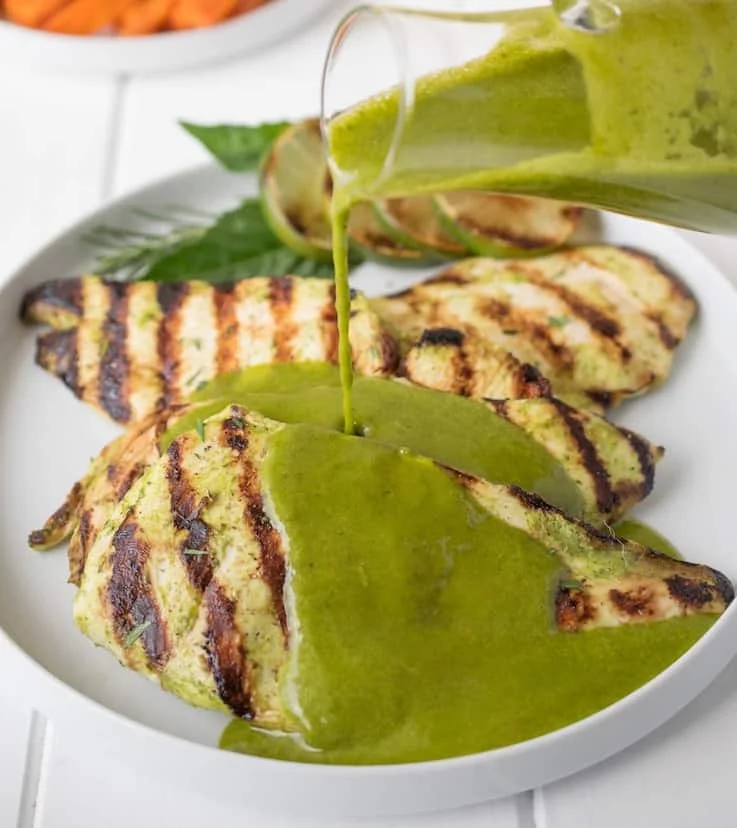 Grilled Herb and Lime Chicken