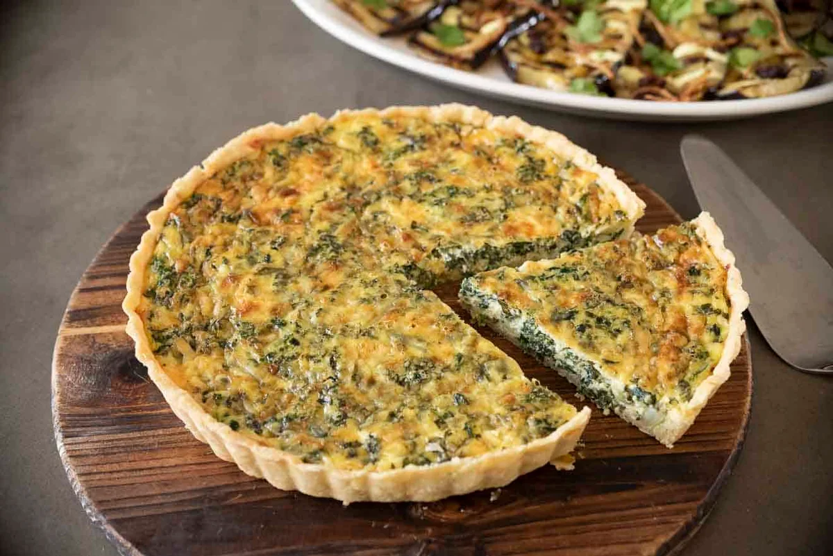 Quiche de coronación del rey Charles