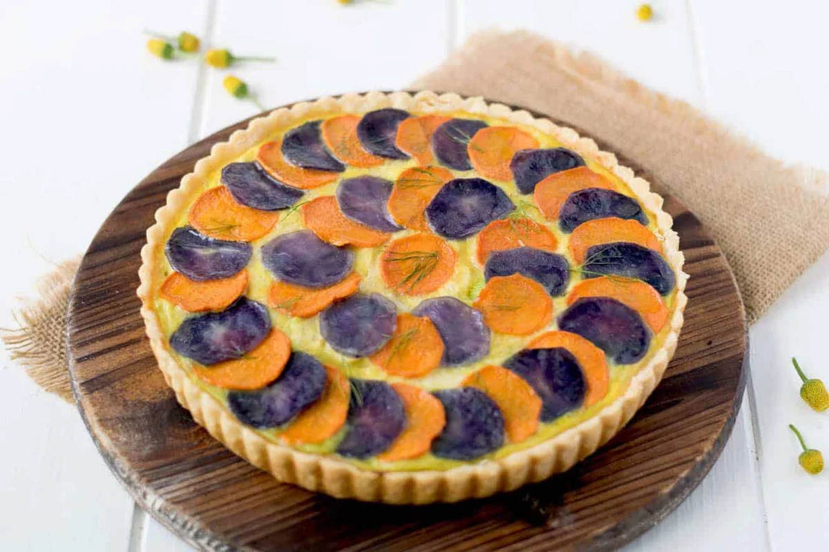 Potato and Vegetable Quiche