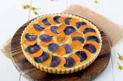 Quiche de patatas y verduras