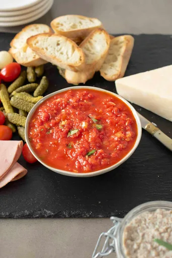 Italian Roasted Red Pepper Relish