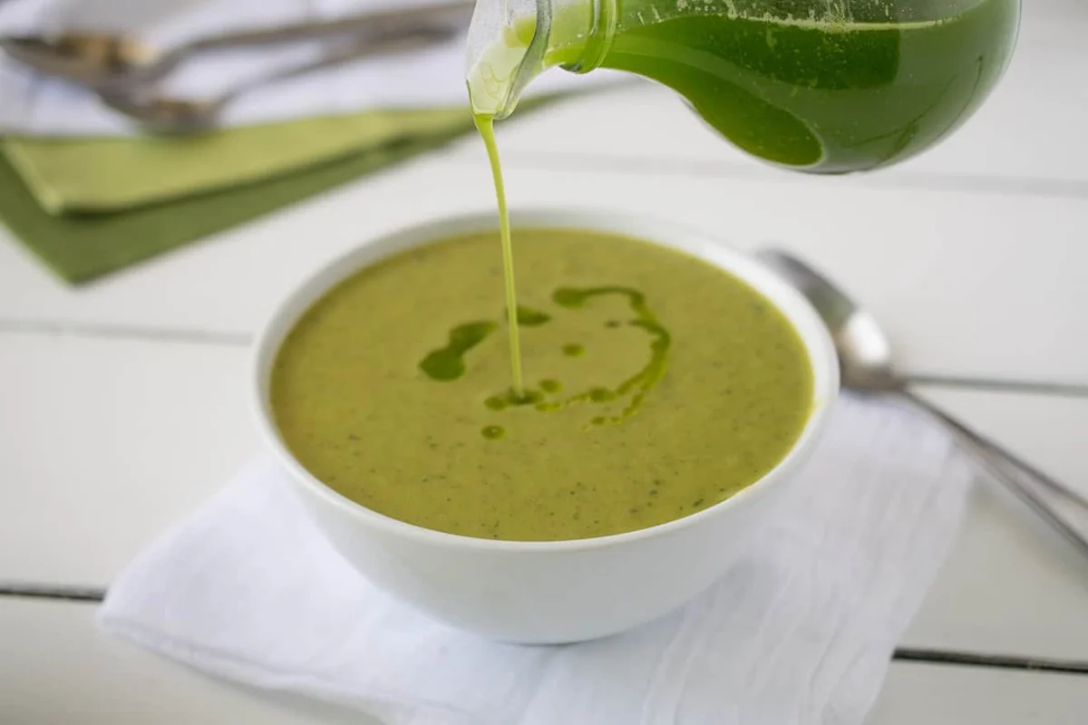 Zucchini and Sweet Potato Soup
