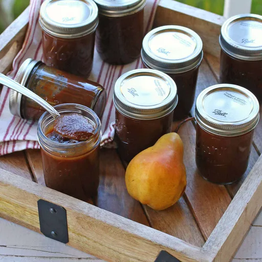 Mantequilla de pera al caramelo