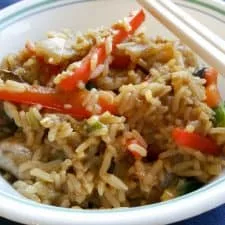 Garlic Veg Fried Rice