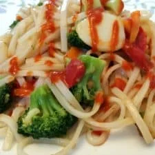 10 Minute Ginger Veggie Stir Fry