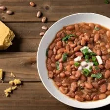 Judías para sopa en Olla Express