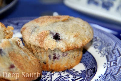 Double Blueberry Muffins