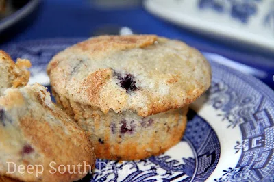 Double Blueberry Muffins
