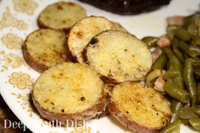 Pan Roasted Rosemary Parmesan Potatoes