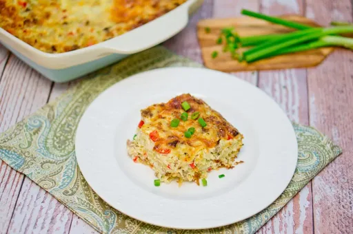 Breakfast Hashbrown & Sausage Casserole