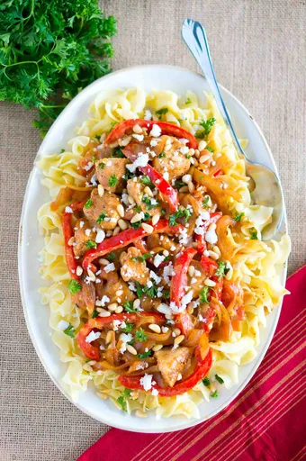 Easy Chicken Paprikash
