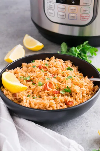 Arroz a la mexicana para Instant Pot