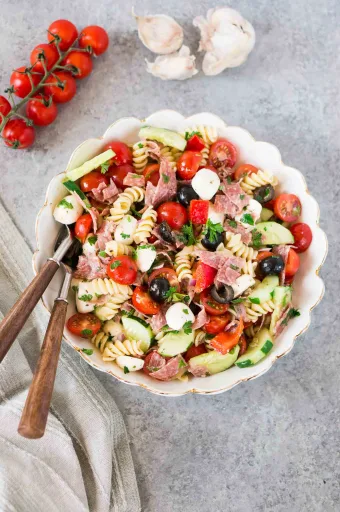 Ensalada de pasta italiana