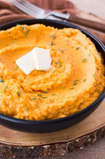 Puré de boniato