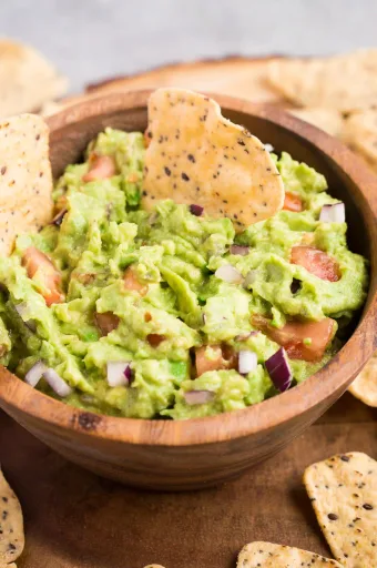Receta de guacamole