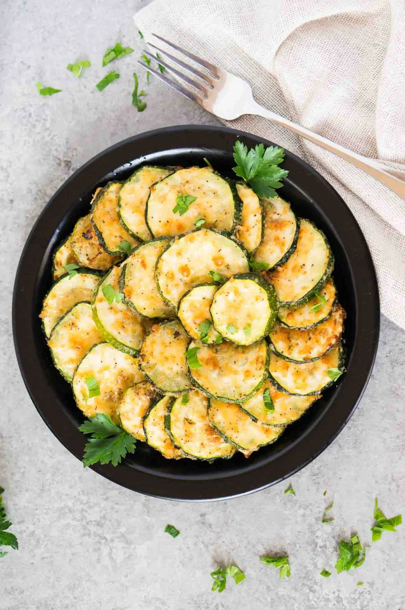 Roasted Zucchini Slices