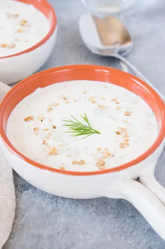 Tarator (Bulgarian Cold Cucumber Soup)