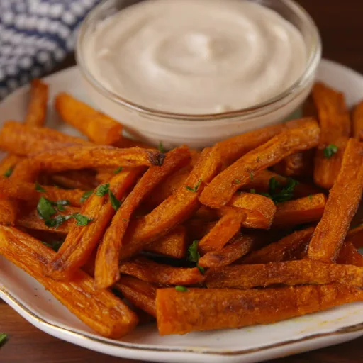 Patatas fritas de zanahoria