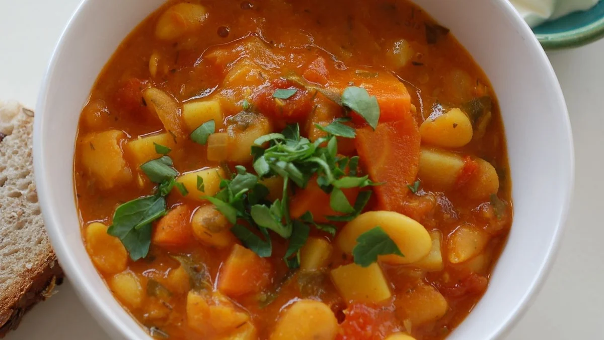 Almost Instant Greek Bean Soup
