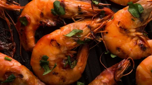 Gambas fritas marinadas al estilo griego